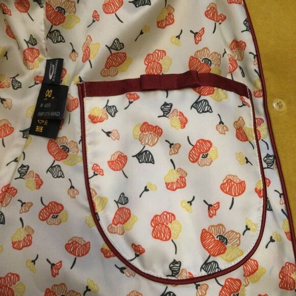 Cole Haan women’s size 10 jacket yellow single breasted button closure collard b - Picture 8 of 11